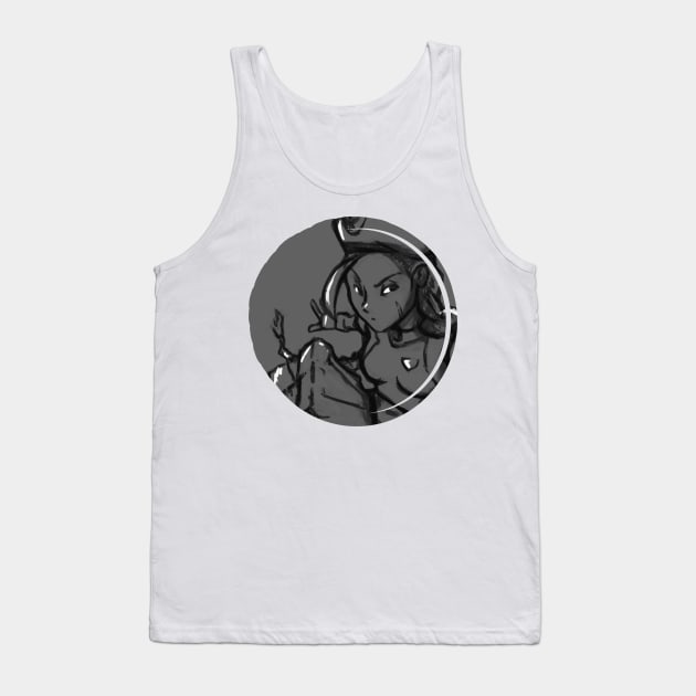 The Spiral Arrow Tank Top by BaconBabyArt